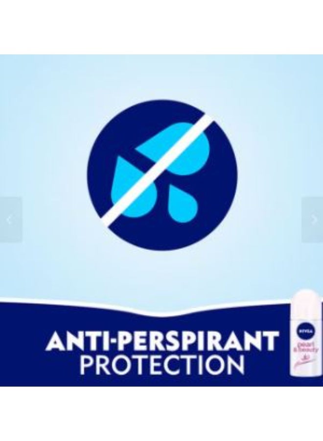 Nivea Pearl And Beauty, Antiperspirant Pearl Extracts, Roll-On 50ml - Image 4